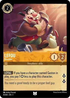 Lefou Bumbler~8/204~English~NM~The First Chapter~LOR