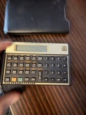 Vintage HP 12C Financial Calculator Hewlett Packard w/ Case   Tested