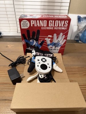 Piano Gloves Electronic Instrument Model 657 Fun Family Instrument Ages 7+ WORKS