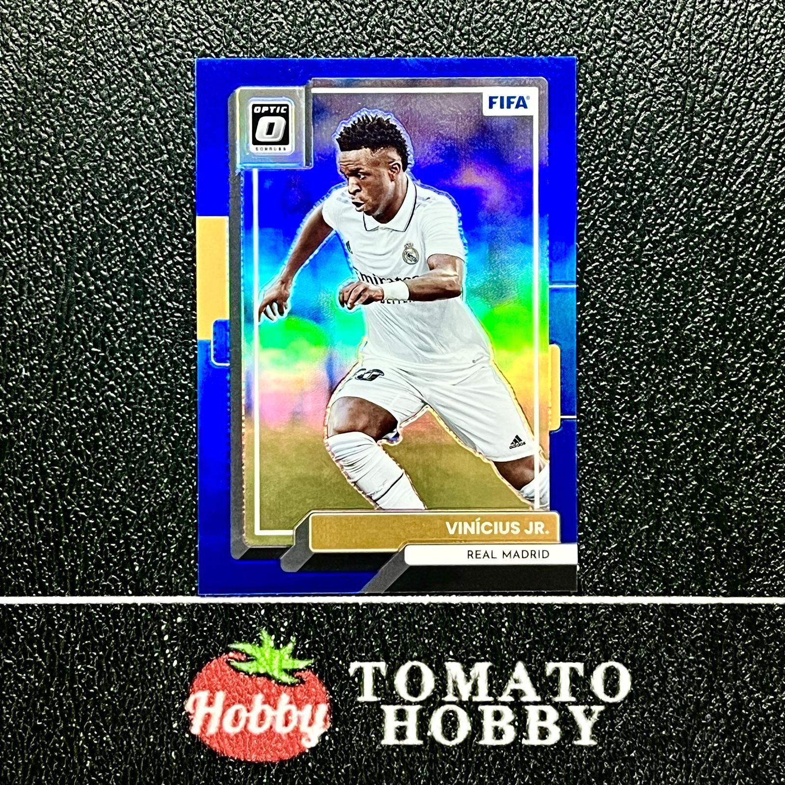 VINICIUS VINI JR. /99 BLUE REFRACTOR PANINI DONRUSS FIFA 2022-23 OPTIC PRIZM