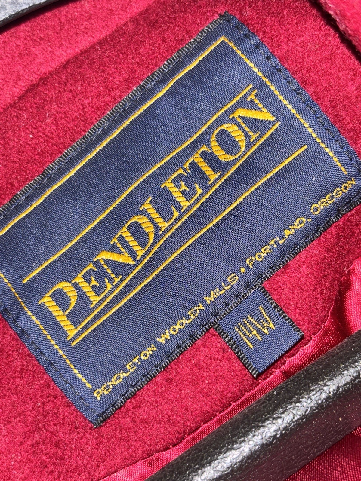 Pendleton Red Mid-Length Women's Coat Button Pock… - image 4