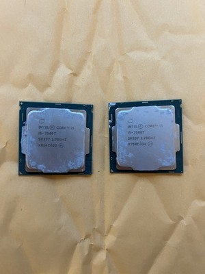LOT 2: Intel Core i5-7500T SR337 2.7GHz CPU Processor 4 Core / 4 Threads LGA1151