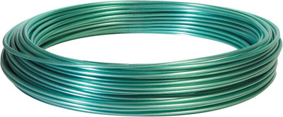 Green Vinyl Jacketed Multi-Purpose Cable Wire, 100', Safe Work Load for 100 Poun