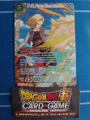 Dragon Ball Super Card Game VF C-18, Force Unmeasure BT18-144 SPR NEU