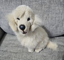 Golden Retriever 15 Inch Plush "sample" Sitting Dog