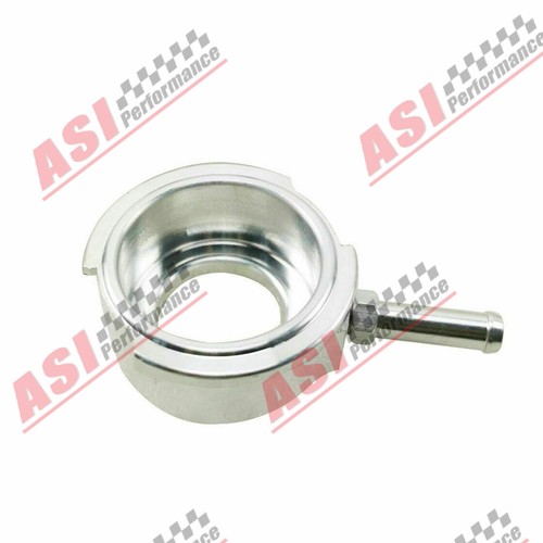Cuello De Llenado De Radiador De Aluminio CNC | 31 Mm ID / 38-43 Mm OD / 22 Mm Alto | ASI Performance | Soldadura