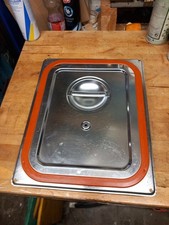 Rieber GN Behälter mit Steckdeckel Saugdeckel GN 1/2 