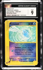 *POP 7* CGC 9 Remoraid Reverse Holo Aquapolis 105/147 Pokemon 2003 MINT on eBay
