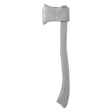 Wizard of Oz Tin Man Axe Weapon Toy Costume Accessory Halloween 24 " Woodsman