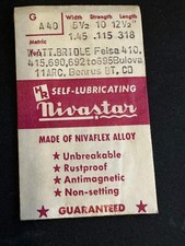 HR Nivastar Mainspring GA40 for Felsa 410, 415, 690, 692 to 695, Bulova 11ARC au