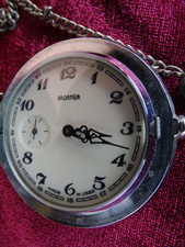 Molnija 3602 Montre de Poche Mwd Transport Miliz Russe Mécanique Montre