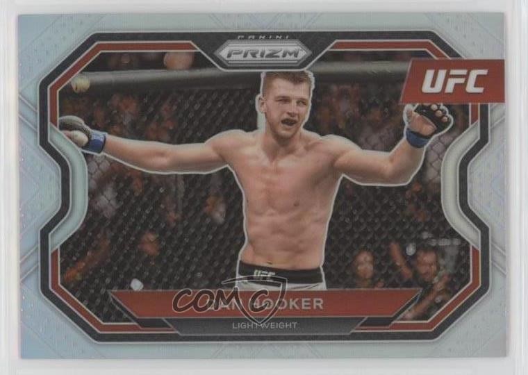 2021 Panini Prizm UFC Silver Prizm Dan Hooker #156 5b1