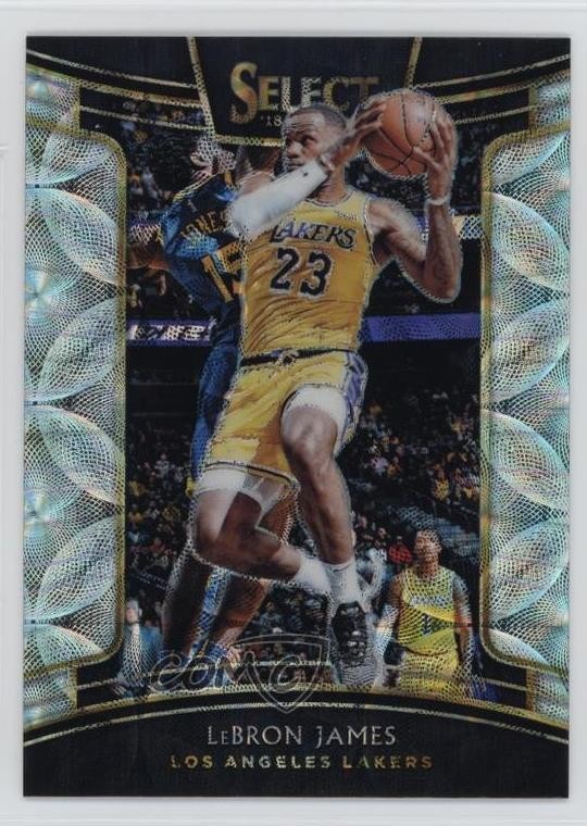 2018-19 Panini Select Concourse Scope Prizm LeBron James #11 ub2