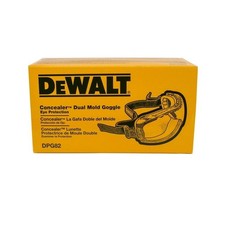 DEWALT DPG82-11/DPG82-11CTR Concealer Clear Anti-Fog Dual Mold Safety Goggle