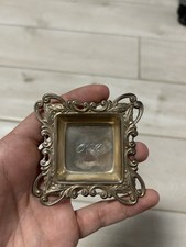 Piattino/vassoio vintage in argento “Wargas Sisti” 