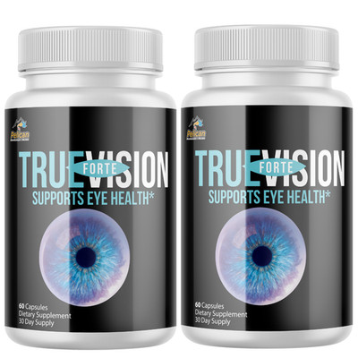 True Vision Forte- Eye Support- 2 Bottles- 120 Capsules