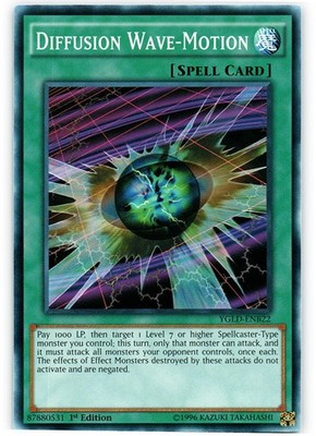Diffusion Wave-Motion - YGLD-ENB22 - Common - 1st Edition - Heavily Played