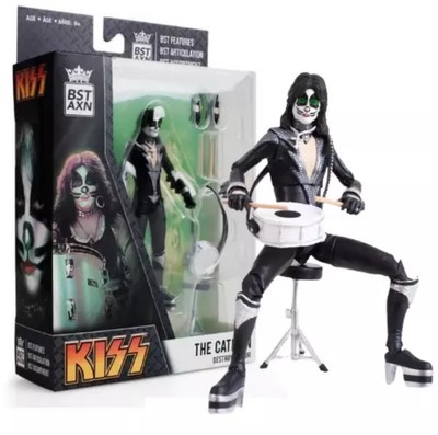 KISS Destroyer Tour The Catman Peter Criss BST AXN 5'' Figure