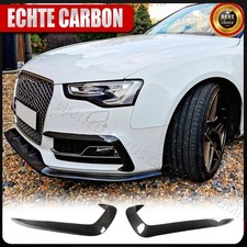 Für Audi A5 Sline S5 2012-2016 Echt Carbon Lufteinlass Entlüftung Air Vent 2pcs
