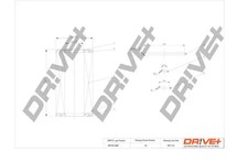 Ölfilter Filtereinsatz DP1110.11.0231 Dr!ve+ für HONDA ACCORD VII Tourer FR-V