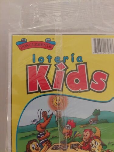 Don Clemente Loteria Kids Edition 10 boards & 1 deck Bingo Party New & Sealed - Picture 3 of 6