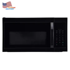 1.7 Cu. Ft. 1000-Watt over the Range Microwave in Black