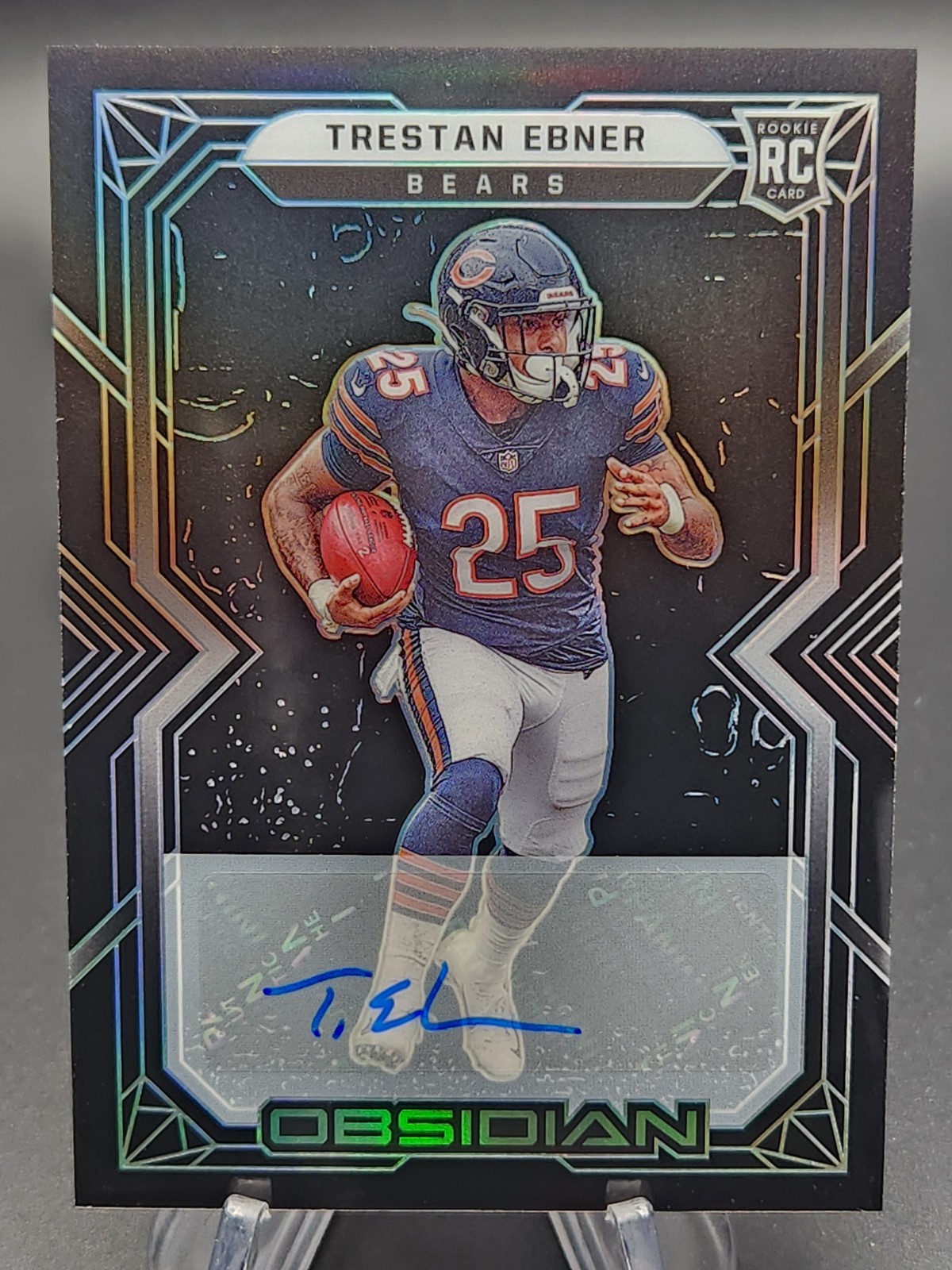 Trestan Ebner Panini Obsidian #182 Autograph