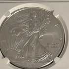 2014 W Burnished American Silver Eagle NGC MS70 — photo 4