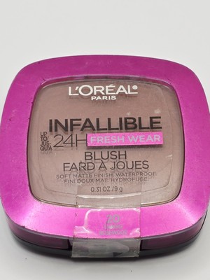 L'oreal Infallible 24H Fresh Wear Soft Matte Powder Blush ~ 20 Daring Rosewood