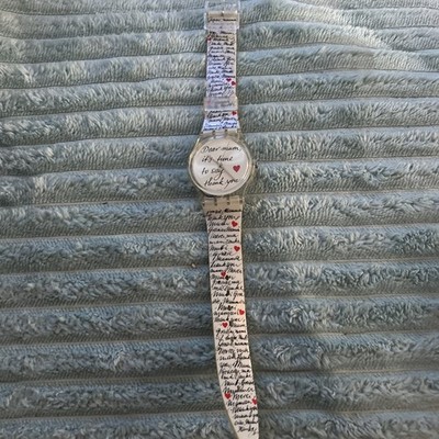 SWATCH MUTTERTAGSSPECIAL DEAR MUM - Vintage Uhr Rar Muttertag