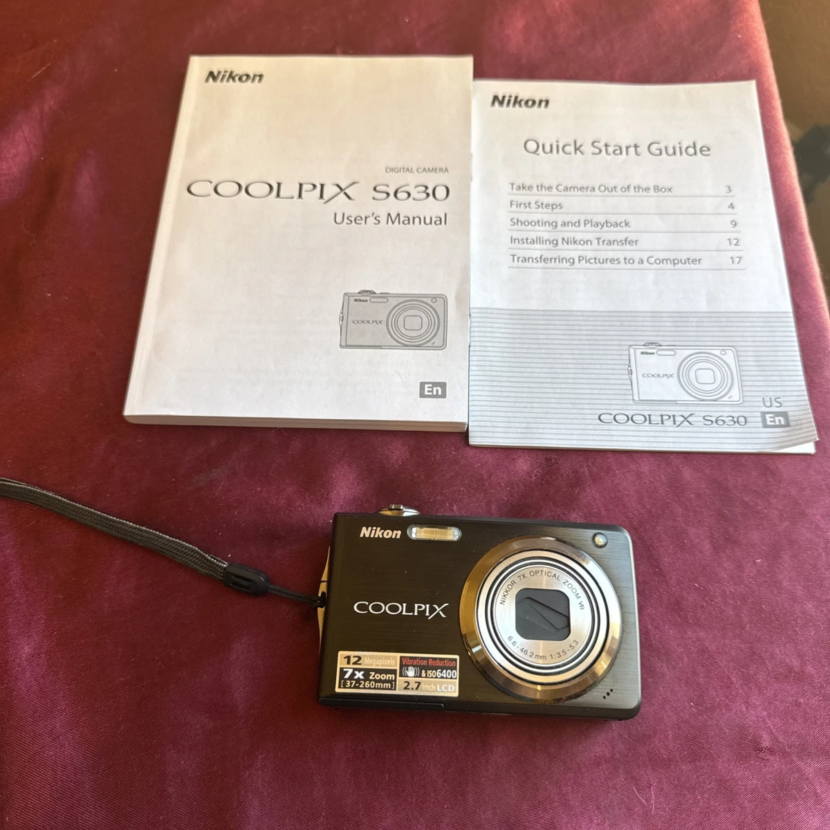 Preços baixos em Câmeras digitais Nikon COOLPIX S630 | eBay