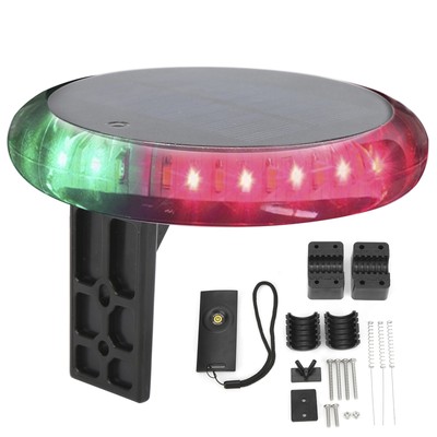 Outdoor Navigation Lights Solar Powered IP67 6 Modes Multiple Functions & Wi SU2