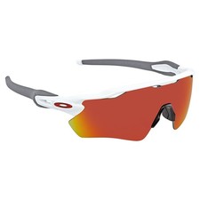 Oakley OO9208-7238 Radar EV Path Sunglasses Polished White Prizm Ruby Iridium