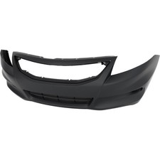 Front Bumper Cover For 2011-2012 Honda Accord Coupe W Fog Lamp Holes Primed