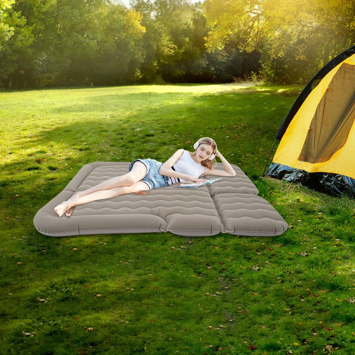 5.71*4.13ft SUV Air Mattress, Inflatable SUV Mattress, Car Air