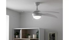 Argos Home Manhattan Ceiling Fan - White
