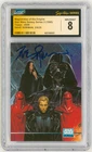 CGC SS 8 Trading Card ~ 1995 Star Wars Galaxy 3 SIGNED Dave Dorman Darth Vader