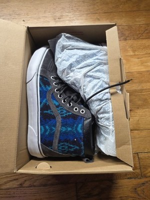 Vans Sk8 Hi MTE Pendleton Tribal Asphalt Men's 8 Women's 10 Brand New!