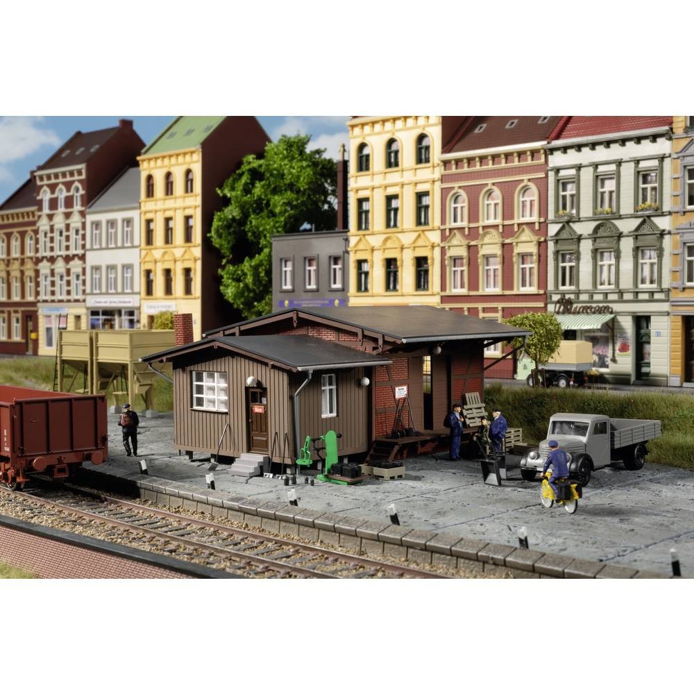 Auhagen 11465 H0 Commerce de combustible en kit de modélisme ferroviaire