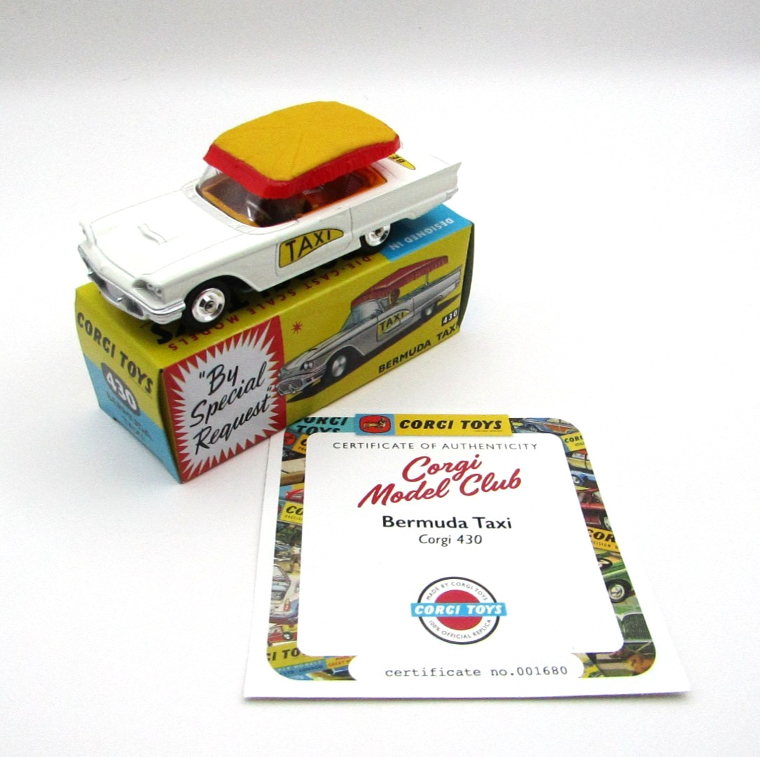 Corgi 430, Bermuda Taxi - Free Price Guide & Review
