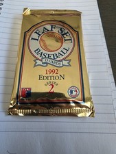 1992 Leaf Series 2 Sealed Baseball Pack