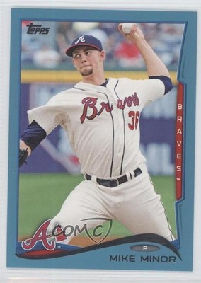 2014 Topps Wal-Mart Blue Mike Minor #316 o6n