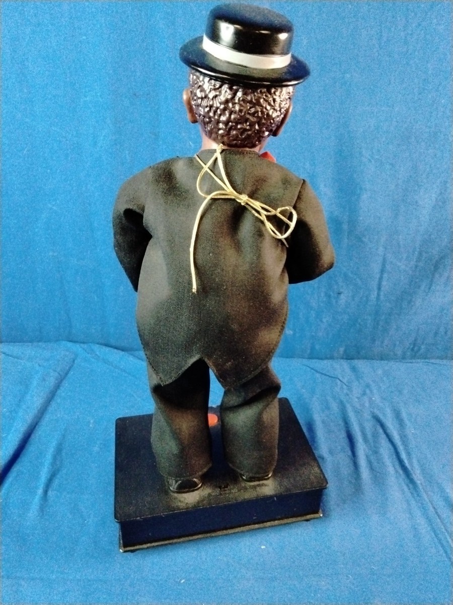 Vintage The Jazzman Singing Dancing Doll Battery Operated RARE