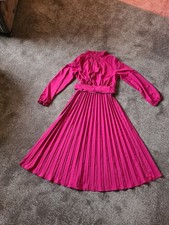 rotes Plissee Kleid Damen Größe XL - nie getragen