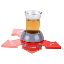 Spin The Shot Game - Fun Drinking Game for Adults - Includes 1 oz Shot Glass 1oz