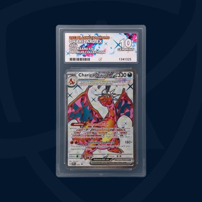 ACE 10 2023 Charizard ex Black Star Promo 056 Charizard ex Premium Collection