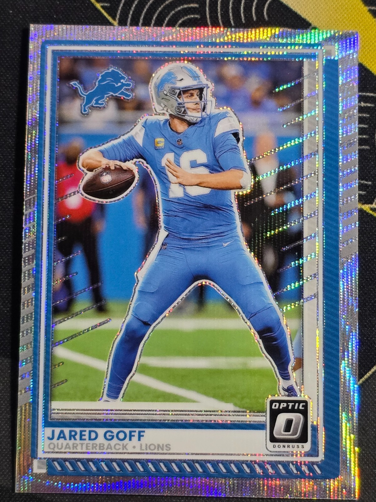 2025 Panini Donruss Optic - Rated Rookie Kyle McCord #283 Wave Prizm /300 (RC)
