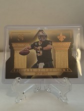2025 Panini Silhouette Pillars of the Game Drew Brees #17 Serial #25/49 - Saints