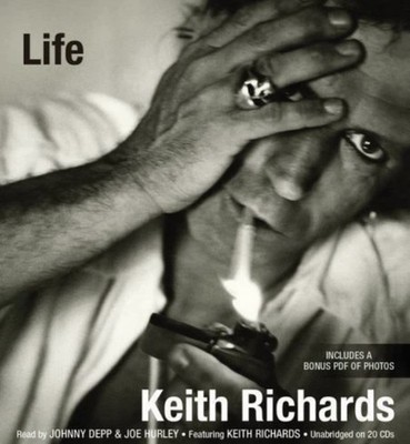 Life by Keith Richards and James Fox (2010, Compact Disc) Factory Sealed