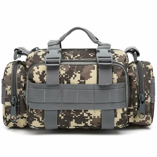 Tactical Military Waist Bag Fanny Pack Gym Bag Duffle Bag Travel Workout Pouch - Imagen 29 de 38